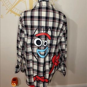 Cakeworthy Toy Story Forky Flannel
